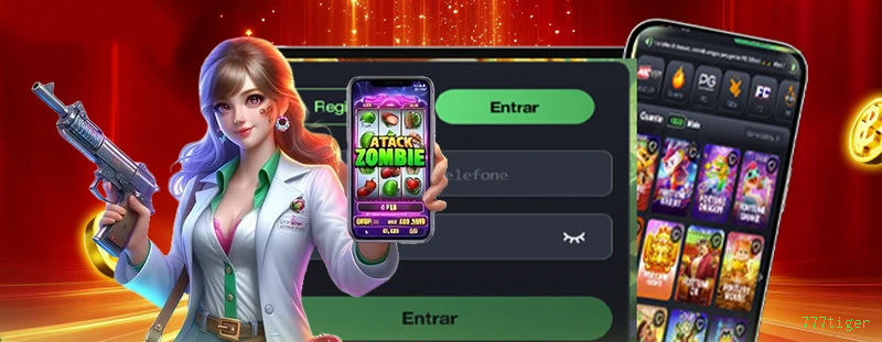 Plataforma completa da 777tiger com todos os jogos